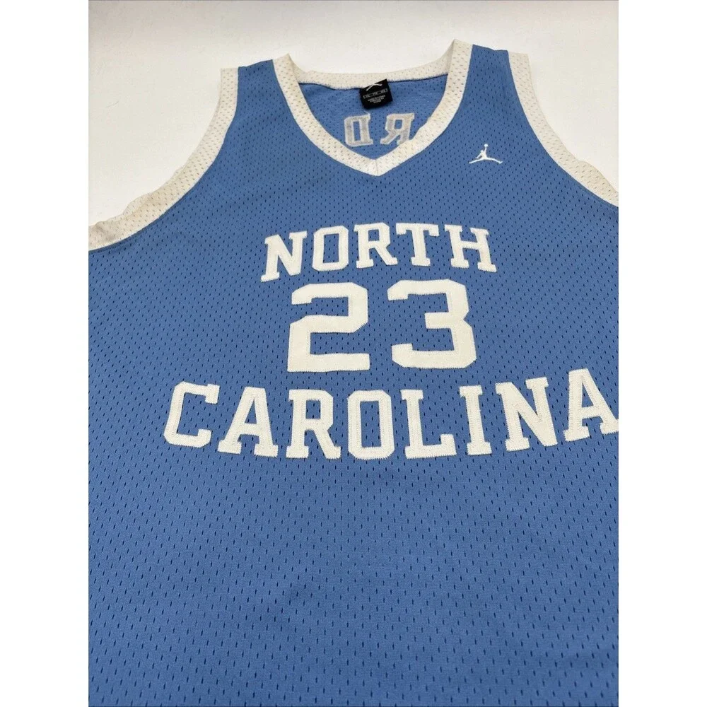 Jumpman Michael Jordan North Carolina Tarheels Stitched Jersey XXL Nat Champions